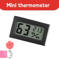 【 Spot 】 Mini Digital Display Thermometer Home Storage Box Digital Display