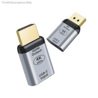 ✣♚ 4K USB Type C to HDMI-compatible DP Adapter 60Hz 3D Female to Male Converter for PC Laptop Samsung MACBook Pro Type C Converter