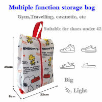 Mutiple function storage bag ถุงใส่ของอเนกประสงค์ ลายการ์ตูนน่ารัก (Shose/Gym/Travelling) 20 styles กระเป๋าเครื่องสำอาง