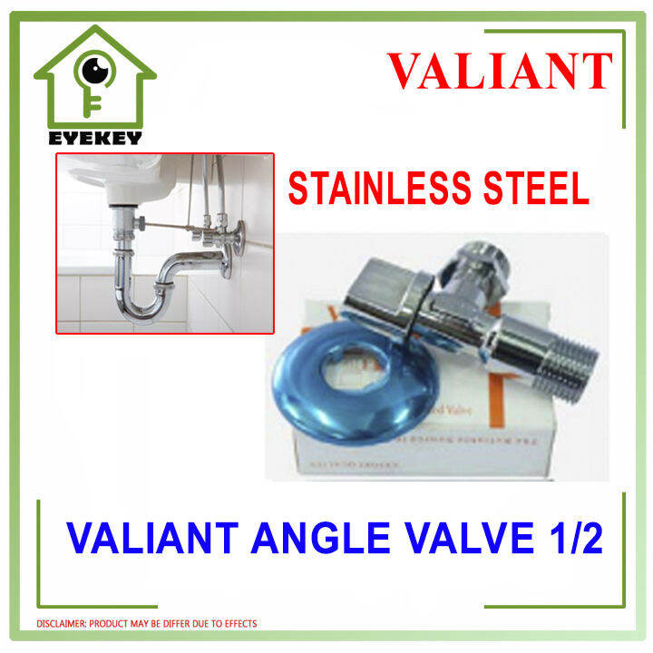 VALIANT ANGLE VALVE 1/2 STAINLESS STEEL Lazada PH