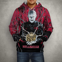 2023 Horror Movie Hellraiser 3D Print Men Women Children Pullover Casual Fashion Spring Long Sleeve Cool Streetwear Hoodies Clothes Size:XS-5XL