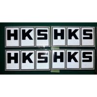 HOT** HKS สติ๊กเกอร์สะท้อนแสงงานตัดประกอบ ขนาด 14.5x6.3 cm.สำหรับติดแต่งรถจักรยานยนต์ ส่งด่วน สติ ก เกอร์ ติด รถ สติ๊กเกอร์ ออฟ โร ด สติ ก เกอร์ ข้าง รถ กระบะ สติ ก เกอร์ ข้าง รถ สวย ๆ