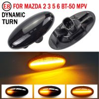 2pcs For Mazda 3 (BK) 2003-2009 Led Dynamic Side Marker Turn Signal Light Sequential Blinker Light Emark