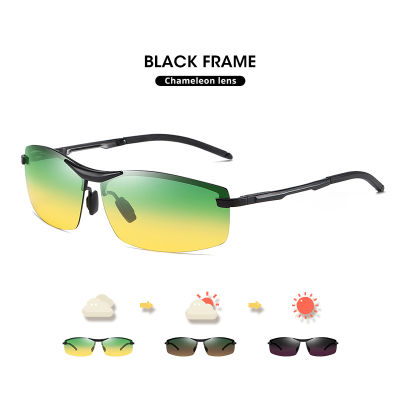 LIOUMO New Design Day&amp;Night Photochromic Polarized Sunglasses Men Driving Glasses Chameleon Eyewear UV400 gafas de sol hombre