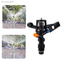 1/2 Male Thread Auto-Rotary Rocker Sprinklers Lawn Irrigation Watering Nozzle Garden Farm Greenhouse Orchard Watering Sprayer