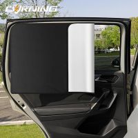 Magnet Car Side Window Glass Sun Shade Car Curtain for Privacy Protection Front/Rear Window UV Blocking Summer Sunshade Cover