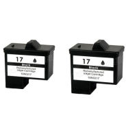 【On Sale】 lixuetong 2PK Einkshop สำหรับ Lexmark 17หมึกดำ Lexmark IJ650 X1270 X1150 X2250 X75 Z13เครื่องพิมพ์ Z23