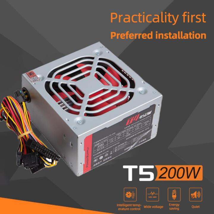 เครื่องสำรองไฟคอมพิวเตอร์200w-เดสก์ท็อป-psu-peak-450w-โมดูลจ่ายไฟเงียบ4pin-2สำหรับพีซีตั้งโต๊ะ-sata-สำหรับคอมพิวเตอร์