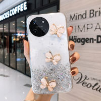 KOSLAM เคสโทรศัพท์ลายผีเสื้อคริสตัลที่สวยงามท้องฟ้าเต็มไปด้วยดวงดาวสำหรับ Realme 11 4G 5G 11X11 Pro 11 Pro + C51 C53 C55 OPPO A38 4G A58 4G A78 4G A98 5G TPU แบบใหม่ปลอกโทรศัพท์มือถือคลังสินค้าพร้อม