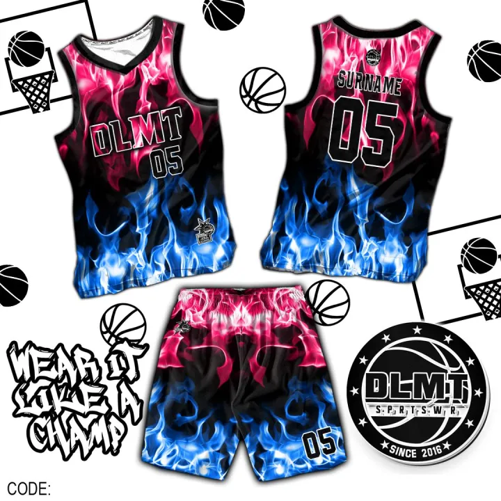 PALAWAN PIRAT3S CODE DLMT230 FULL SUBLIMATION JERSEY (FREE CHANGE TEAMNAME,  SURNAME AND NUMBER)