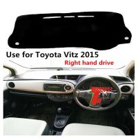 ♟■◘ Taijs Right hand drive Car Dashboard Cover Dash-mat for Toyota VITZ 2014 2015 2016 2017 2018 Hot Selling Good Quality Sun Shade