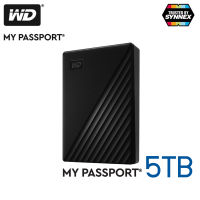 5 TB HDD EXT (ฮาร์ดดิสก์พกพา) WD MY PASSPORT BLACK (WDBPKJ0050BBK)ประกัน SYNNEX