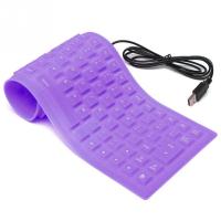 85-key Flexible Soft Silicone Gamer Keyboard Waterproof Dustproof Desktop USB Roll Up Mechanical Keyboard For Pc Laptop Notebook