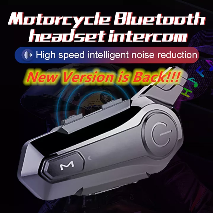 Motorcycle Bluetooth Helmet Universal Pairing Waterproof