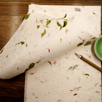 Yun Long Xuan Paper Papel Arroz Chinese Calligraphy Brush Writing Rice Paper Semi-Raw Xuan Paper Rice Paper Decoupage