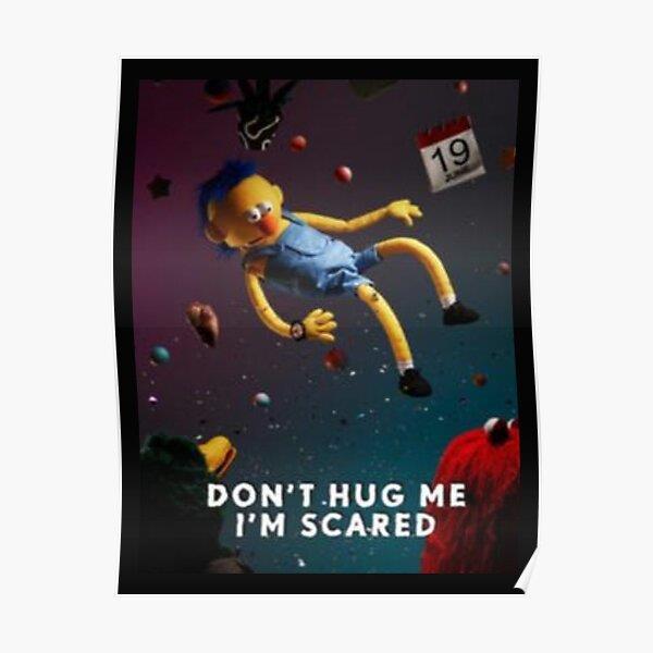 don-t-hug-me-i-m-scared-poster-painting-home-mural-print-picture-decor-vintage-funny-decoration-art-modern-wall-room-no-frame