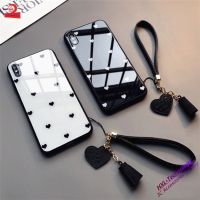 （A New sale）♈☄☈กระจกแก้วแบบเทมเปอร์เคสสำหรับ Iphone 5 SE 6 6S 6Plus 6Splus 7 8 SE2 7Plus 8Plus X XR XSMAX 11pro 11Promax 12Mini 12 12pro 12