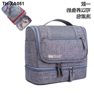 makeup bag top-grade waterproof wash gargle is natural man portable receive bags suit capacity tourism supplies