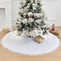 【YP】 Skirt Round Xmas Decorations Fluffy Soft Thick for