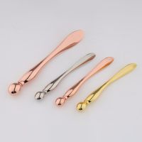 Alloy Metal Cosmetic Spatulas Facial Mask Spoon Eye Cream Mixing Spatula Scoop Anti Wrinkle Massage Sticks Makeup Tools