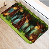 Sea Fish Carpet Kitchen Mat Forest Entrance Doormat Bedroom Home Floor Decoration Living Room Carpet Bathroom Anti-slip Rugs