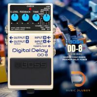 Boss DD-8 Digital Delay เอฟเฟกต์กีต้าร์ดีเลย์รุ่นใหม่ล่าสุดที่ล้ำหน้ากว่าที่เคยมี โหมดเอนกประสงค์ 11โหมด+Looperประกัน1ปี