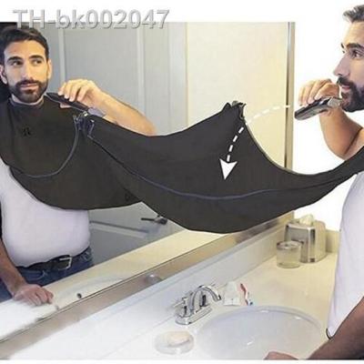 ⊙✳☌ Reusable Haircut And Beard Apron Cleaning Collection Cloth Bib Can Be Installed On The Mirror Protable Unisex Household Gadgets