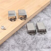 2pcs Stainless steel cabinet door stop absorbing magnetic beads furniture cabinet door magnet touching wardrobe magnetic suction Door Hardware Locks