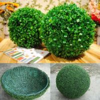 Artificial Greenery Grass Flower Ball Imitation Wedding Ceremony Party Decor Artificial Greenery Ball Consists of two hemisphere