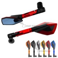 Universal Motorcycle Rearview Mirror 8/10mm Upgrade Luxury Style For Yamaha FZ1 FAZER FZ6 FAZER FZ6R FZ8 XJ6 mt-07 fz-07 mt-09