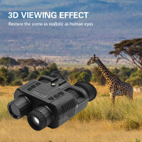 1080P Night Vision Goggles 4X Digital Zoom Infrared Hands Free Head Mounted Night Vision Binoculars with 3D Display 250M Night Range