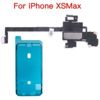 ลําโพงหูพร้อมสายไฟเบอร์ Flex เซนเซอร์สําหรับ iPhone X XR XS XSMax 11 11Pro Max Earpiece การเปลี่ยนเทปกันน้ํา