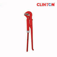 ประแจจับแป๊ป ขาคู่ CLINTON ขนาด 1 , 1.5 , 2 Pipe wrench ประเเจคอม้า คีมคอม้า