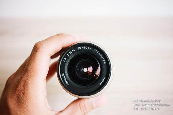 ขายเลนส์มือหมุน-minolta-35-80mm-f4-5-6-ใส่กล้อง-olympus-เเละ-panasonic-mirrorless-ได้เลยไม่ต้องหา-adapter-serial-92011853