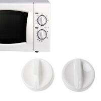 Holiday Discounts 2Pcs Universal Microwave Oven Plastic Spool Rotary Knob Timer Control Switch New Y98B