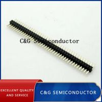 10pcs 1.27mm Pitch 50 Pin 1*50pin Male Pin Header Single Row 180 Degrees Gold Plated WATTY Electronics