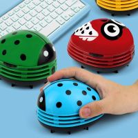 ✣ Mini vacuum Table Vacuum Cleaner Ladybug dust Cleaner Desktop Coffee Dust Collector For Home Office Desktop cleaning