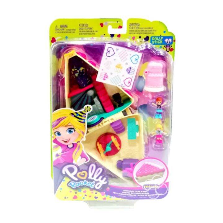 Polly Pocket Birthday Cake Bash Playset | Lazada PH