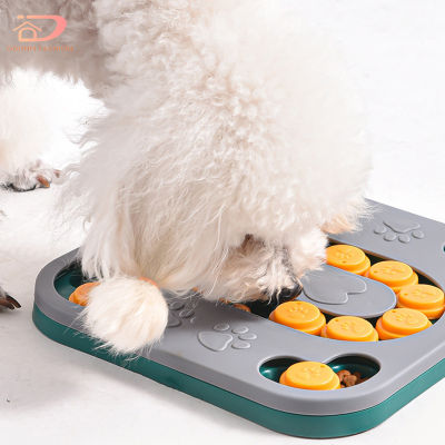 ฝึกอบรม Iq ของเล่นอาหารช้ากันลื่นสำหรับเครื่องให้อาหารแบบช้าสุนัขสัตว์เลี้ยงชามอาหารอเนกประสงค์