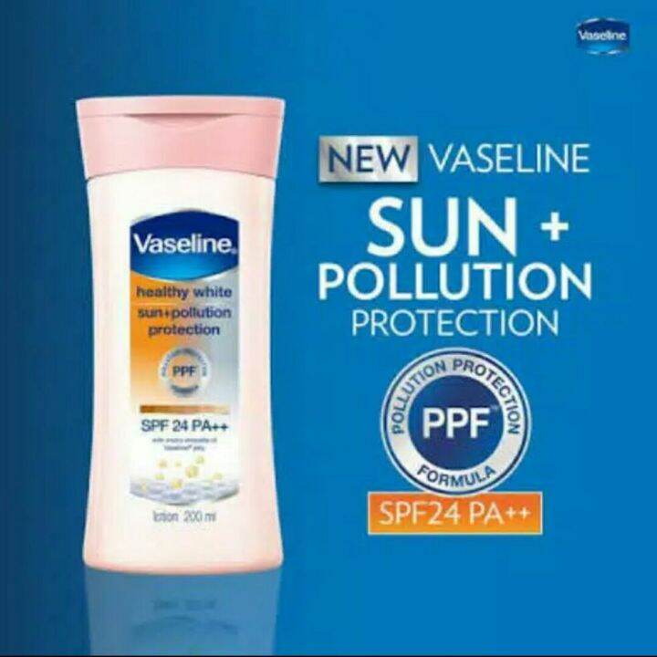 Vaseline Healthy White Sun Pollution Protection Spf 24 Pa Lazada Indonesia