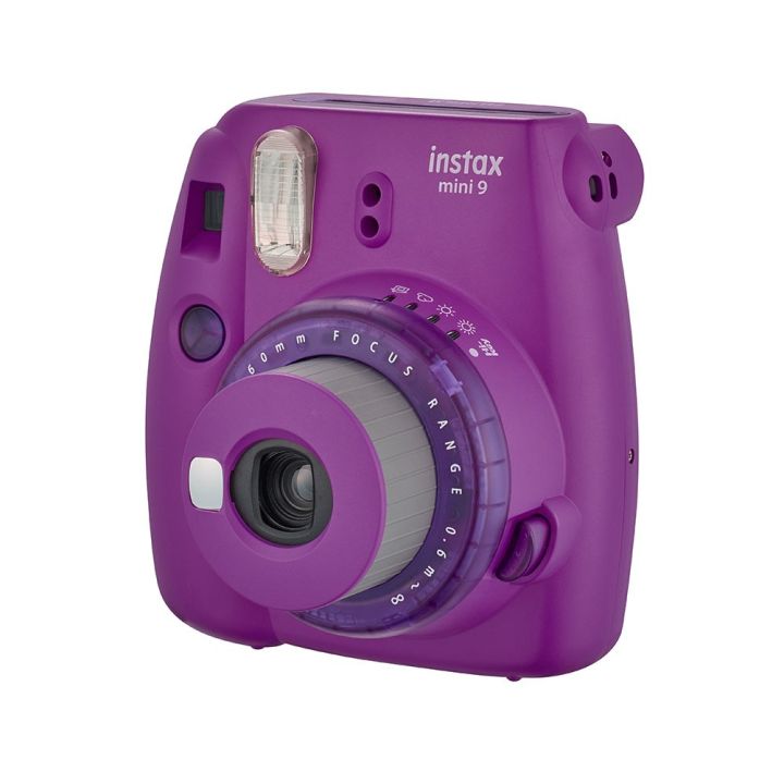 fujifilm-instax-mini-9-clear-purple-กล้องฟิล์ม-สีม่วง-ของแท้-ประกันศูนย์-6เดือน