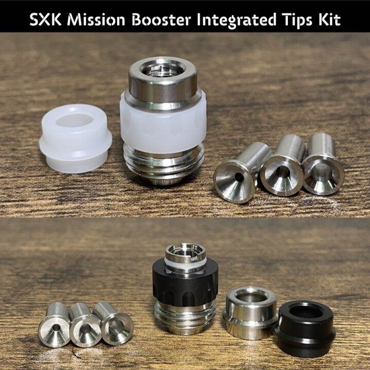 Mission Booster style Integrated Drip Tip Kits for Boro Billet Box