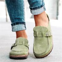 Women R Shoes Slip on Mules Ladies Sandals Comfort Flats Plus Size 43 Slippers Casual Shoes Men Summer Clogs Zapatos Mujer