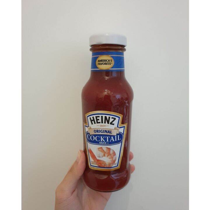 พร้อมส่ง !! Heinz Seafood Cocktail Sauce ไฮนซ์ น้ำจิ้มซีฟู้ด 340 กรัม