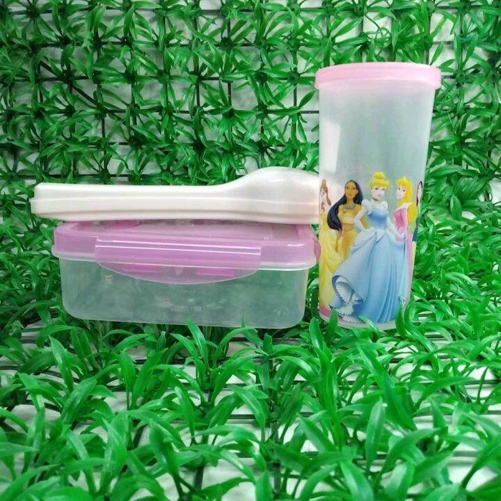 KES 3 SET FOOD KEEPER/LUNCH BOX (FORK AND SPOON CASE, TUMBLER AND