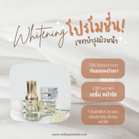 Nature Pills ชุดครีม บำรุงผิว ฝ้า กระ หน้ากระจ่างใส เซรั่ม 20ก./กันแดด 13ก./ครีมฝ้า13ก.