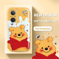 Winnie The Pooh Bubble เคสใส่โทรศัพท์สำหรับ Huawei Nova 9 SE 4G 5G Nova 7 5G SE Nova 5 Pro Nova 4 P40 Lite Soft ซิลิโคน Anti-Drop กล้องป้องกัน Glossy โทรศัพท์มือถือปกหลัง