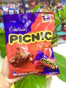 KẸO Socola Cadbury Picnic mini bar 180gr