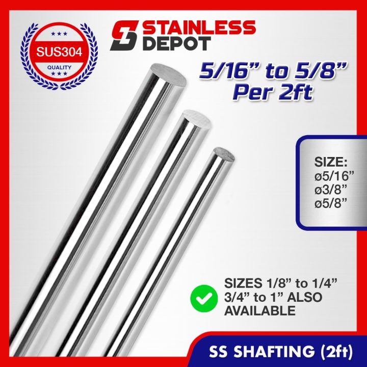 Ready Stock Ft To Stainless Shafting Stainless Round Bar