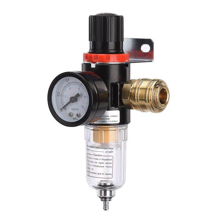 1/4 quot; Air Compressor Filter Water Separator Regulator AFR2000